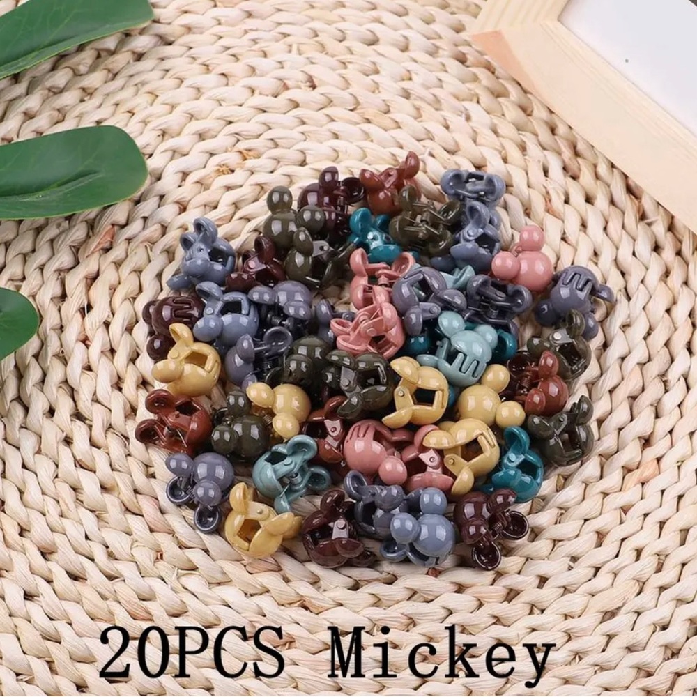 Mickey Mouse Hair Clips